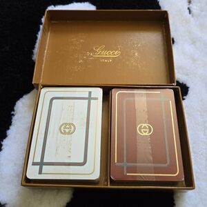 Vintage Gucci Playing Cards